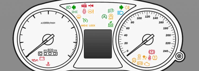 Mitsubishi Outlander Dashboard Warning Lights - Dash-lights.com