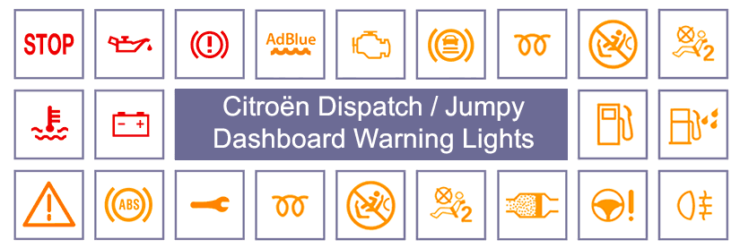 Citroën Dashboard Warning Lights - DASH-LIGHTS.COM