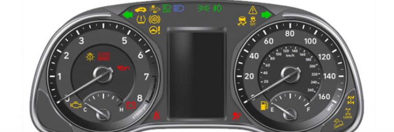 Hyundai Kona Dashboard Warning Lights - DASH-LIGHTS.COM