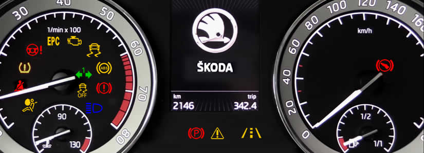 Škoda Dashboard Warning - DASH-LIGHTS.COM