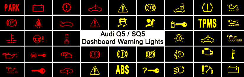 audi warning light up and down arrows light icon