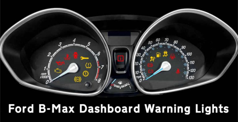 Ford B-Max Dashboard Warning Lights - DASH-LIGHTS.COM