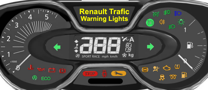 Renault Trafic - DASH-LIGHTS.COM