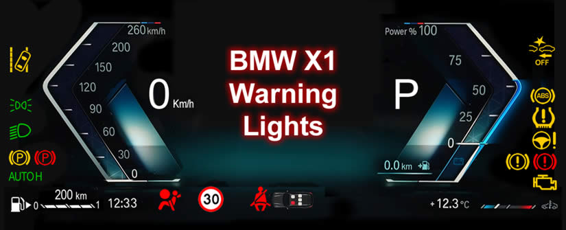 BMW Dashboard Indicator & Warning Lights